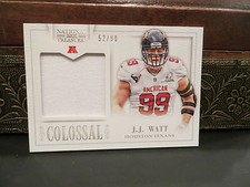 National Treasures Colossal Jersey Pro Bowl Texans J.J. Watt  52/99  2013