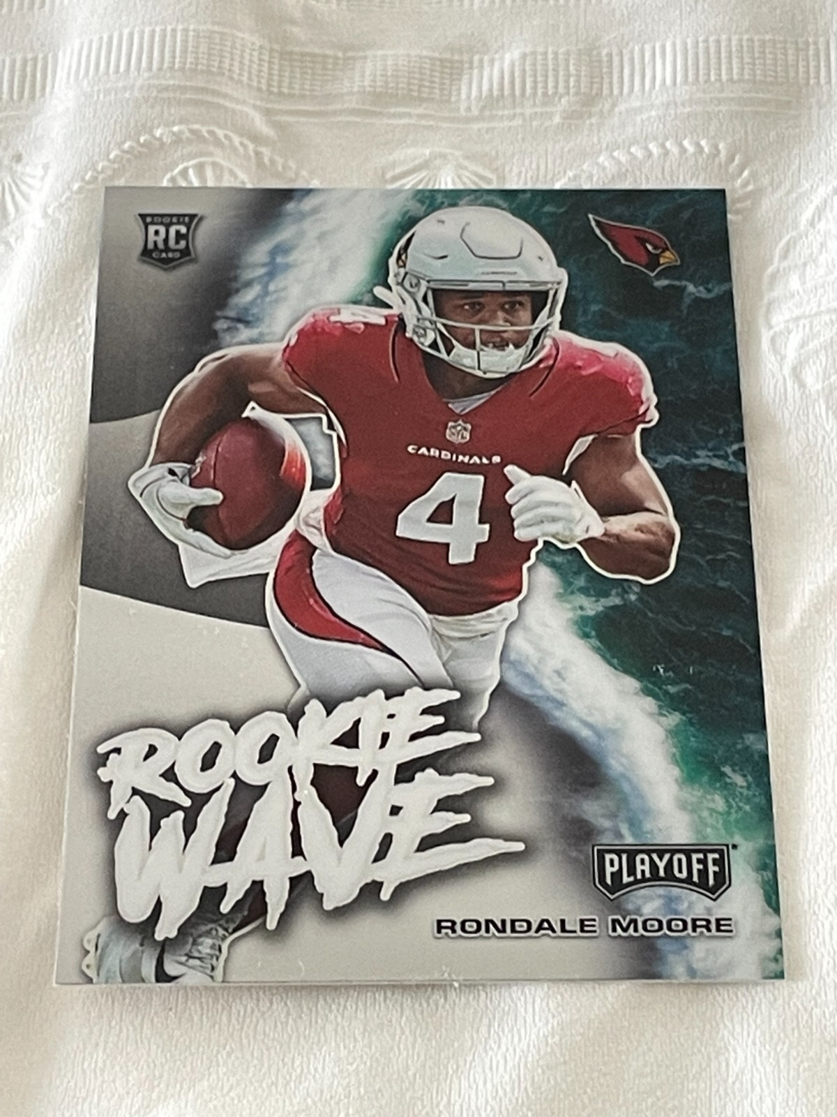 2021 Panini Playoff Rookie Wave Rondale Moore Arizona Cardinals #RW-RMO RC