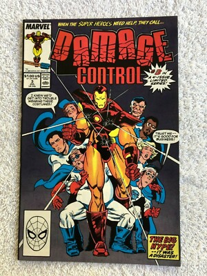 Damage Control #3 (Jul 1989, Marvel) VF 8.0