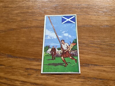 Dickson Orde- Sports Of The Countries - No 25 Scotland- Tossing The Caber in VGC