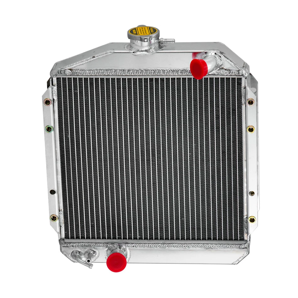 Radiador de aluminio de 3 filas para Yanmar YM2001 YM2010 2020 2310 2202 2402 129350-44500 Foto 2 de 4