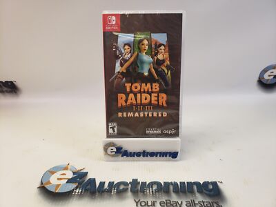 Limited Run Games Nintendo Switch Tomb Rraider 1-3 Remastered Video Game New