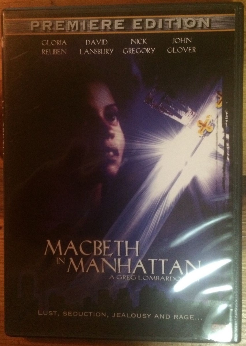 Macbeth in Manhattan (dvd 1999) John Glover Nick Gregory for