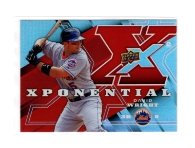 2009 Upper Deck X Xponential 2 David Wright #X2-DW New York Mets | eBay