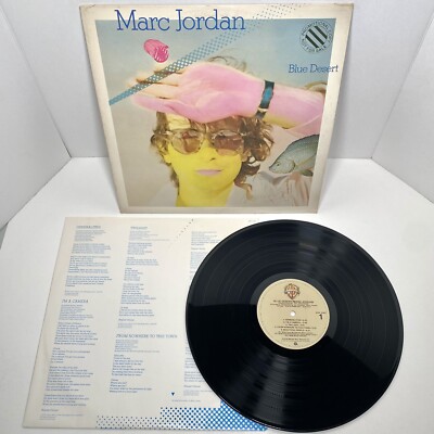 Marc Jordan  Blue Desert 1979 LP Promo Vinyl Record Warner Bros WB BSK 3362