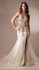 New Luxury Prom Dress Brand New Amelia Couture 7051 Formal Dress