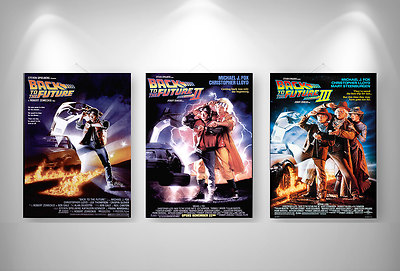 Zurück In Die Zukunft Back To The Future 3 X Poster Format A3 297 X 420 Mm