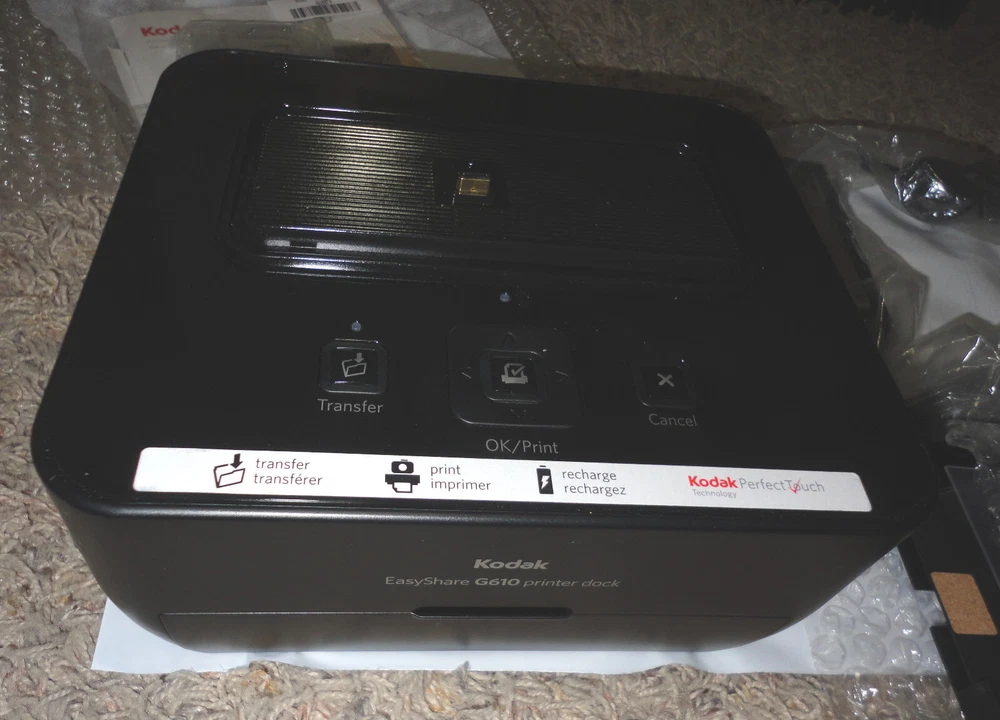 KODAK EASYSHARE G610 Digital Photo PRINTER DOCK DOCKING STATION NO CAMERA~NEW