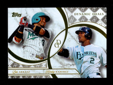 2024 TOPPS DYNAMIC DUALS #7 LUIS ARRAEZ HANLEY RAMIREZ MARLINS