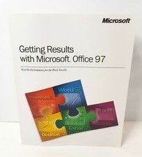 Getting Results with Microsoft Office 97 - Vintage Computer Book - 1997