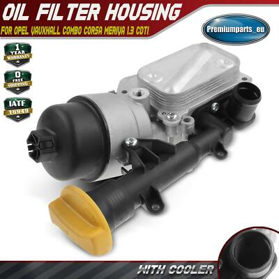 Oil Filter Housing & Cooler for Opel Vauxhall Combo Corsa Meriva 1 ...