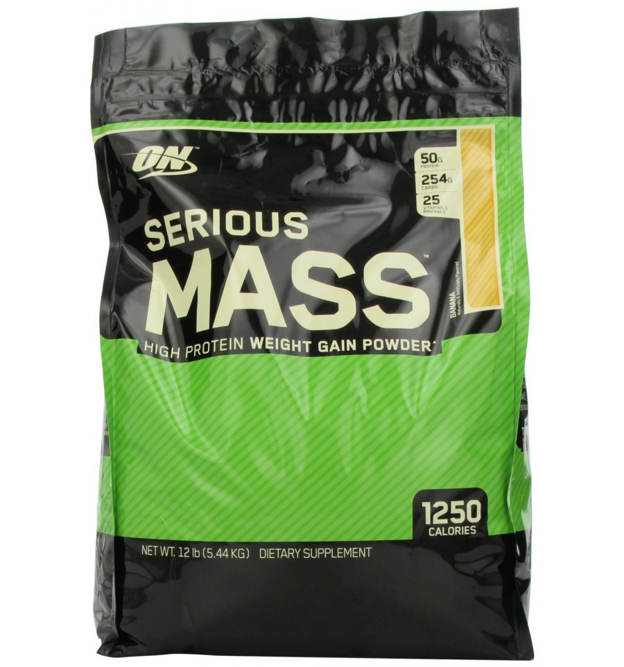 OPTIMUM NUTRITION SERIOUS MASS Gainer Protein Creatine Amino