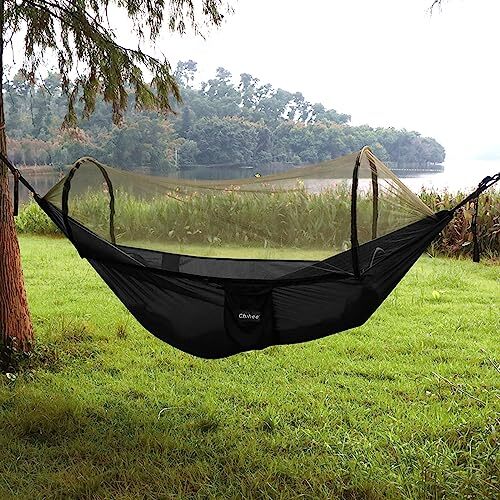 Camping Hammock With Mosquito Net UltraLight Travel Camping