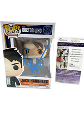 JOHN BARROWMAN HAND SIGNED AUTOGRAPH JACK HARKNESS DOCTOR WHO FUNKO POP +JSA COA