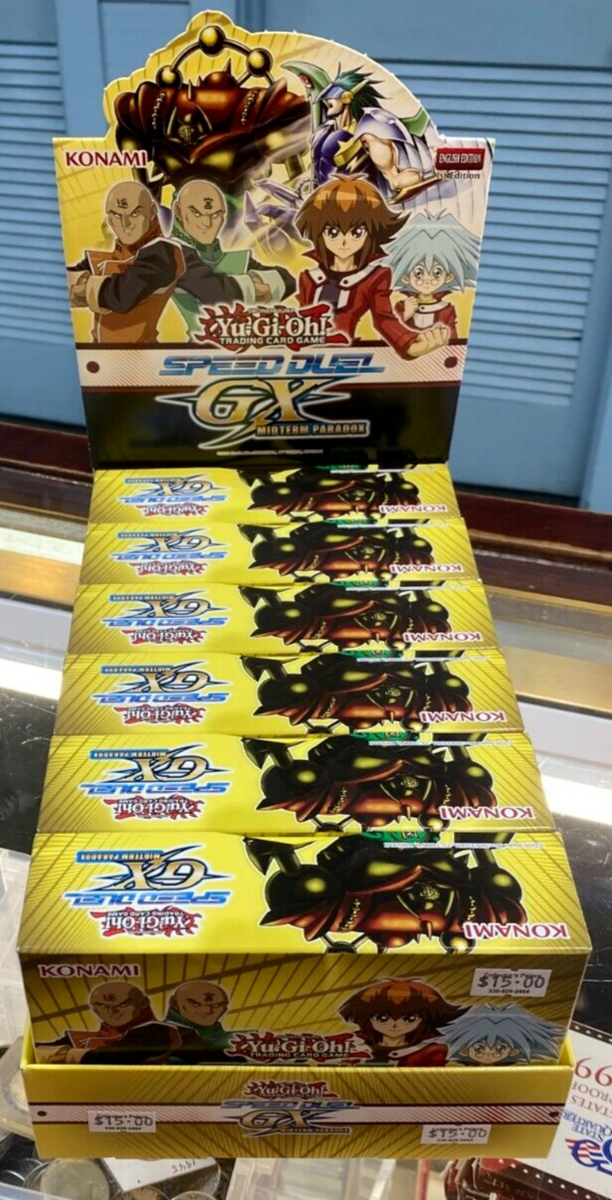 Yu-Gi-Oh GX Expansion Yu-Gi-Oh! Speed Duel GX: Midterm Paradox Mini Box - 100 Card Set With 4 Ready-to-Play Decks Yu Gi Oh Card Yu-Gi-Oh GX Expansion Yu-Gi-Oh! Speed Duel GX: Midterm Paradox Mini Box - 100 Card Set With 4 Ready-to-Play Decks Yu Gi Oh Card