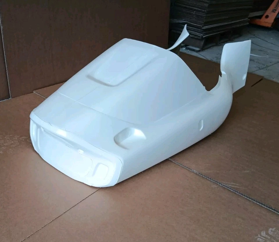 Panel de carenado de fibra de vidrio para asiento de carrera de carretera Suzuki GSXR 1100 P R Foto 2 de 4