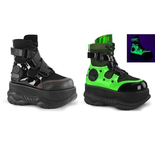 Demonia NEPTUNE-126 Men's Platform Lace 