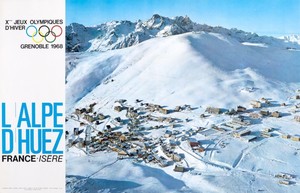 Jeux Olympiques D Hiver L Alpe D Huez Grenoble 1968 Ebay