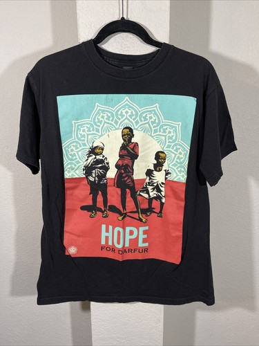 Men's Obey Propaganda Hope For Darfur 
