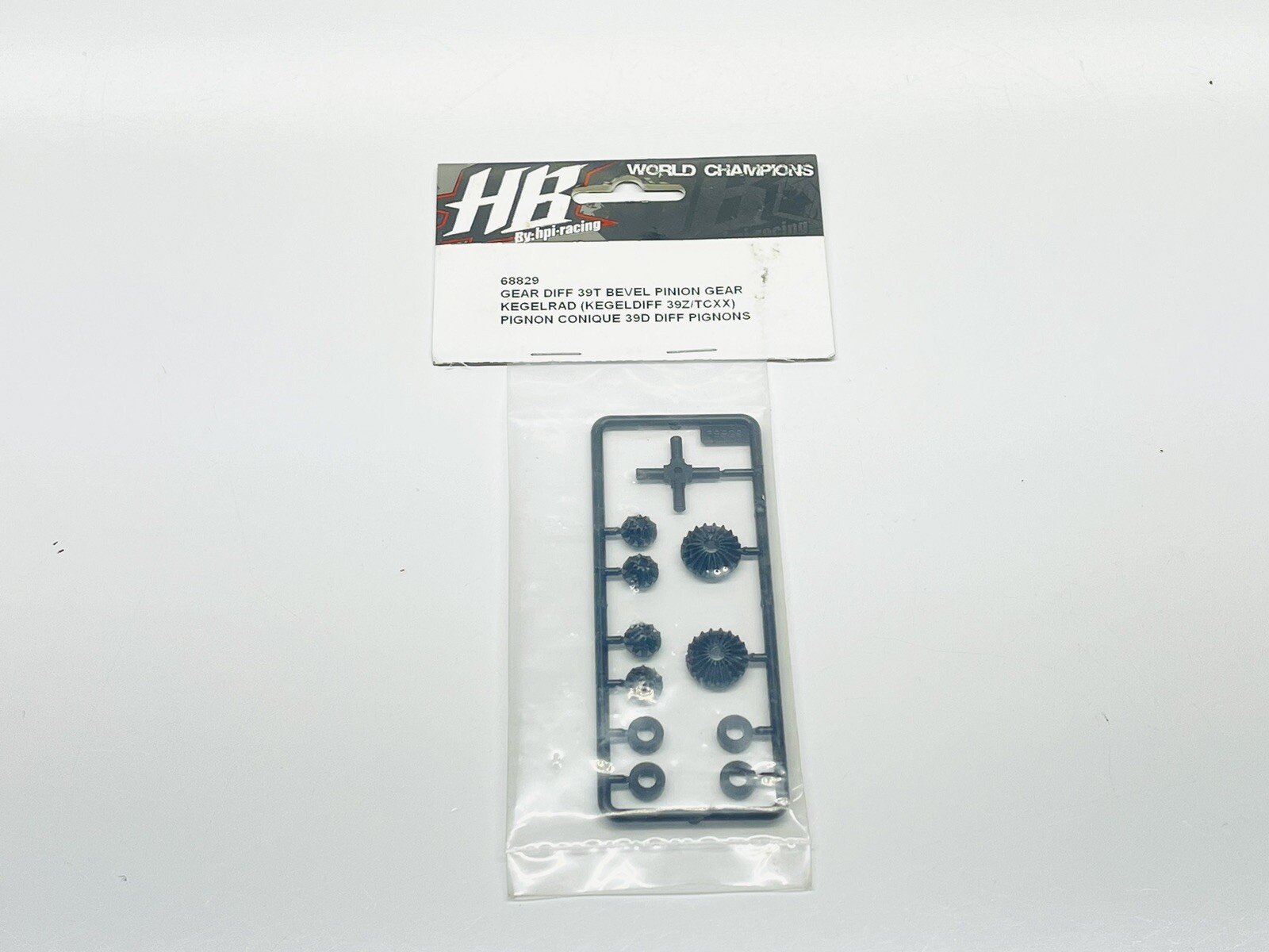 Hot Bodies Gear Diff 39T Bevel Pinion Gear - HBS68829 Rc Part #8999