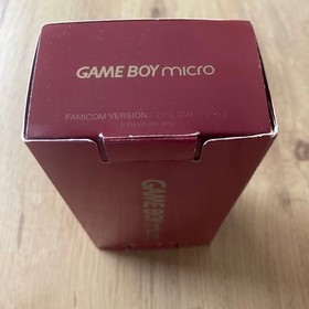 Nintendo Game Boy Micro Famicom 20th + Wrecking Crew Game GBA Very Good