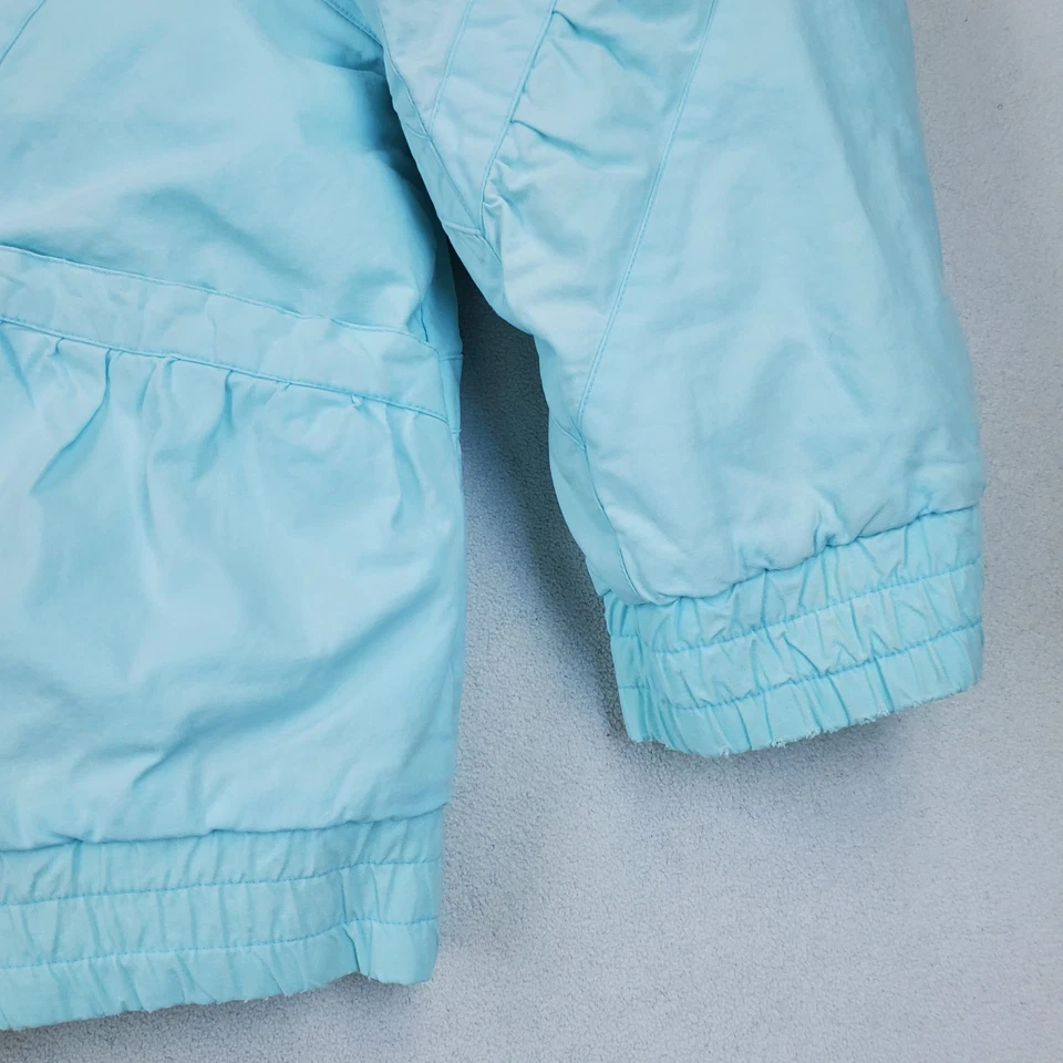 Chaqueta acolchada azul pastel Krazy Krinkle de colección años 80 talla M Kawaii Fairy Foto 3 de 4