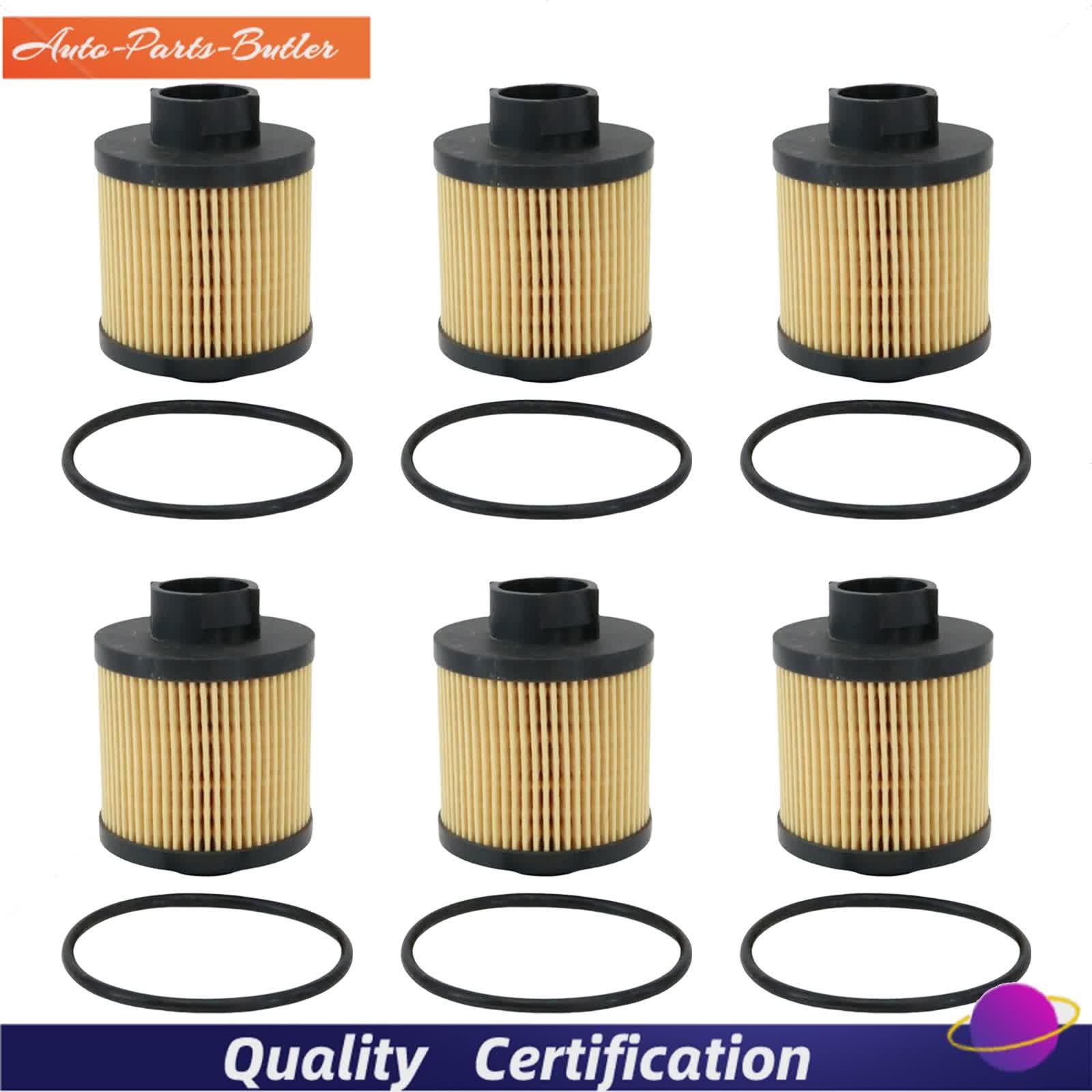 6X Oil Filter Fits 2004-2008 Lamborghini Gallardo 07L115561C USA