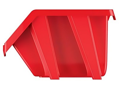 KBIS22-3020 Behälter: Küvette rot kurze 214x198x133mm KBIS22 BINEER KISTENBERG