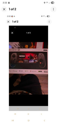 Backbone Pro Mobile Controller Black USB-C for Android iPhone Smartphones