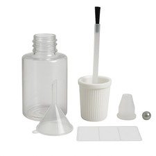 Promix Touch Up Paint Bottles 2oz Box of 50   With Child Safety Lids, Mixing