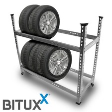 Reifenstandregal Reifenregal Reifenständer 120x47x102cm bis 150kg Bituxx