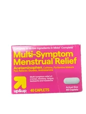 Up & Up Multi-symptom Menstrual Relief 40 Capsules