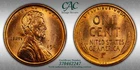 CACG MS-65 RB 1909-P VDB Lincoln Cent, Cartwheeling, 95% Red, PQ Gem!