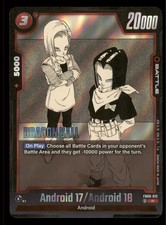 Android 17/Android 18 FB06-012 R Manga Booster 01 Dragon Ball Super Holo NM