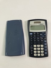 Texas Instruments TI-30X IIS Scientific Calculator Blue w/ Cover Tested Works