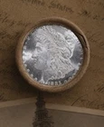 Uncirculated 1878-1904 Silver Morgan Dollar Roll - 20 Coins - (Custom Bench)