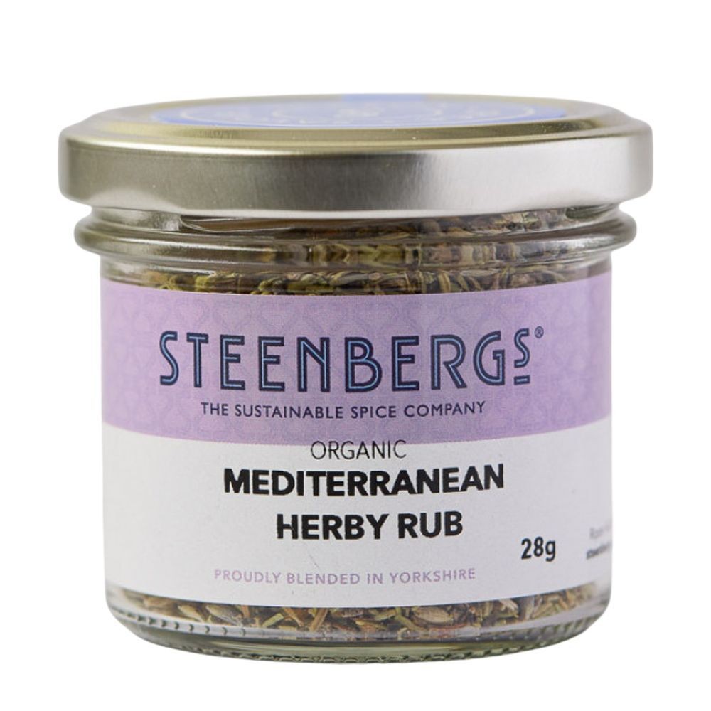 Steenbergs Organic Mediterranean Rub 28g Herb & Spice Blend