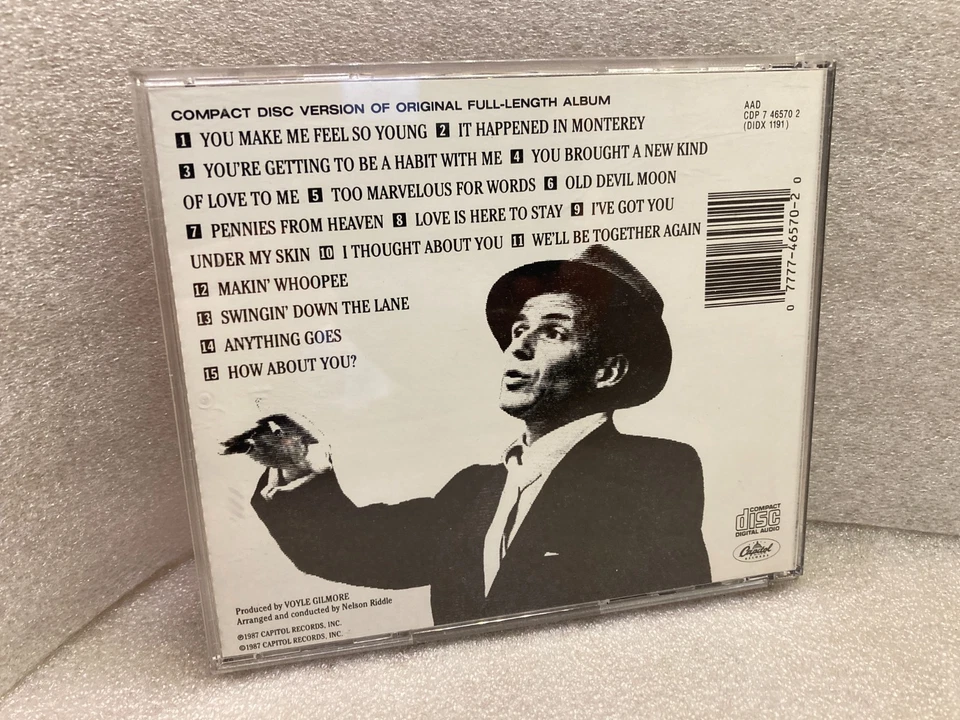 Frank Sinatra - Songs for Swingin' Lovers (1995) Capitol Records LIKE NEW - Image 2 of 4
