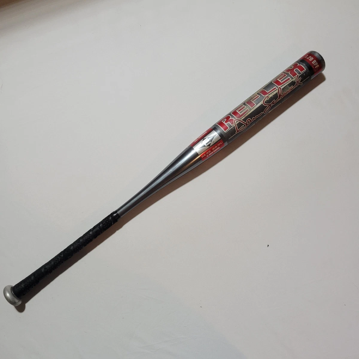 Batte De Softball Easton Reflex Dan Schuck 34" 28 Oz - Lent, Charge Z2K, Adulte
