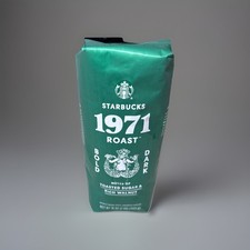 Starbucks 1971 Roast Whole Bean Coffee 16oz Dark Roast, Sealed-New, BB OCT 2026