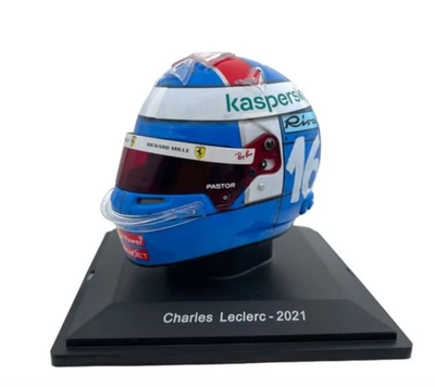 Casque Charles Leclerc Monaco 2021 - Miniature 1/5 - Edition Limitée