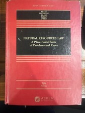 ISBN 9781543838909 Natural Resources Law, 5th...