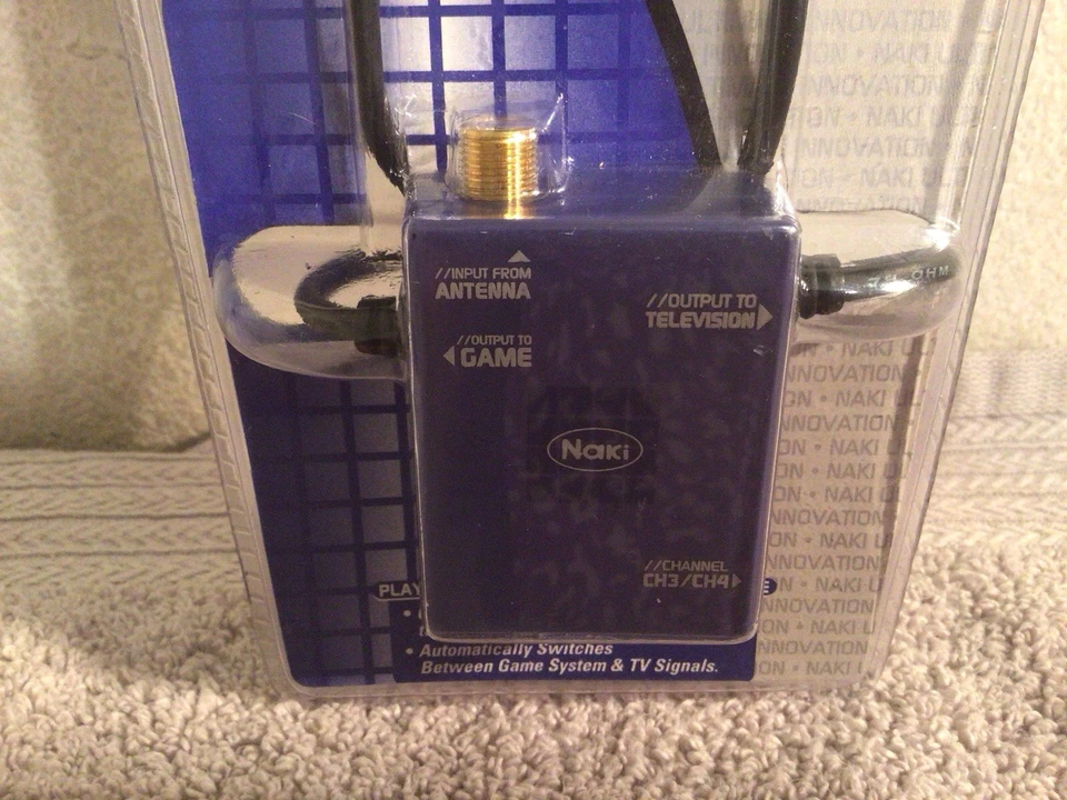 Naki Auto RF switch For gamecube And N64 - BRAND NEW - Image 4 of 4