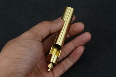 Microcosm SW-A5 Large Brass Non-Adjustable Steam Whistle for Steam Engine Models