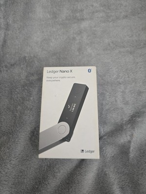 Ledger Nano X Hardware Wallet Bluetooth Crypto Wallet Open Box
