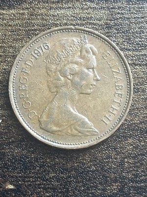 コレクション The40thAnniversary of Queen Elizabeth II 1976 Great Britain UK 2 Two New Pence Elizabeth II Rare Date