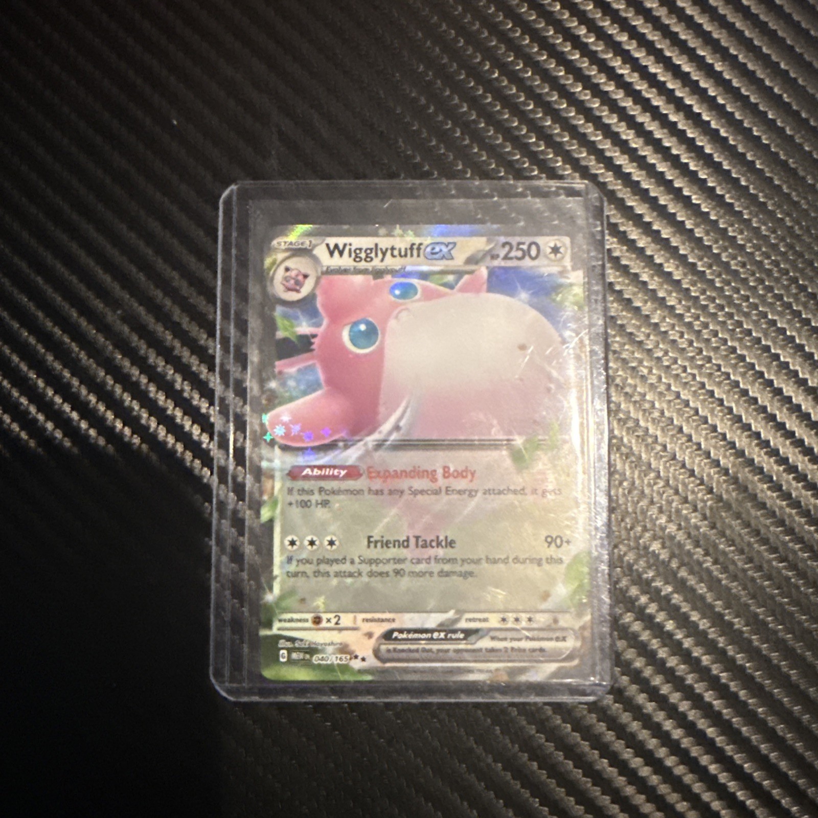 Wigglytuff ex - 040/165 SV: Scarlet & Violet 151 - Pokemon Card - NM