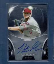 2013 Bowman Sterling - Prospect Auto Hunter Green #BSAP-HG