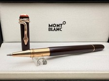 Premium Montblanc Heritage Rouge Et Noir Tropic Roller Ball Pen With Box