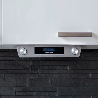 Küchenradio, unterbaufähig,DAB+ ,BT, LED,Timer, Blaupunkt, KRD 30 SV, GEPRÜFT